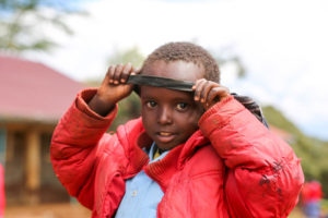 child in Kenya