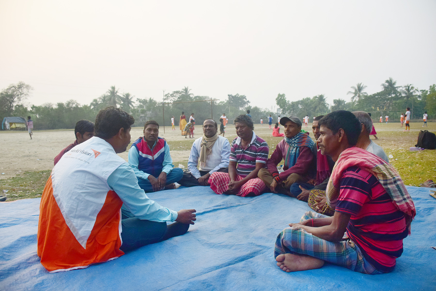 Men Care Groups empower men to advocate for their wives and daughters